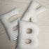 Boucle Letter Cushion